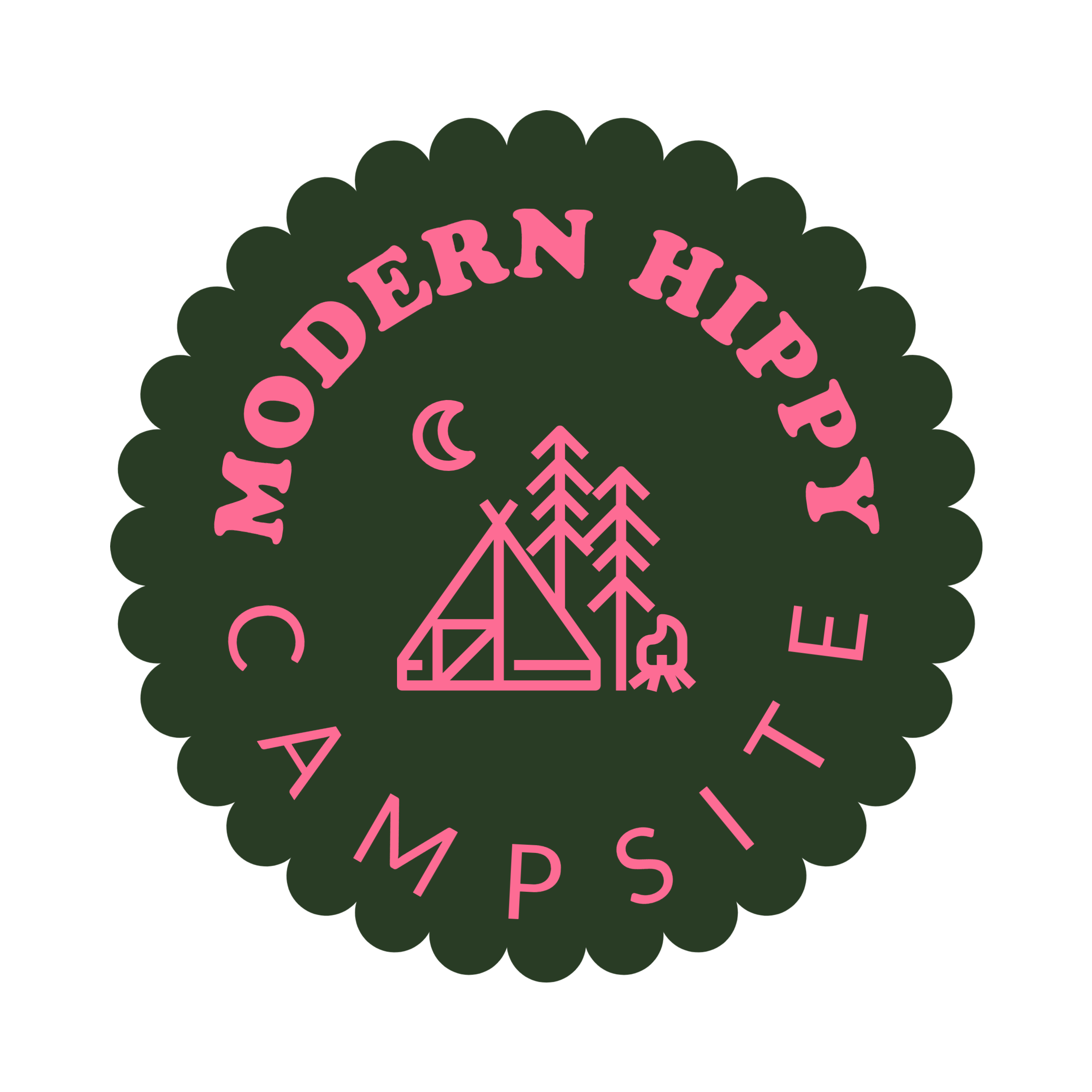 Modern Hippy Campsite